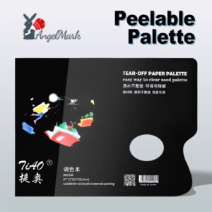Peelable palette Tear Off Paper Pallette