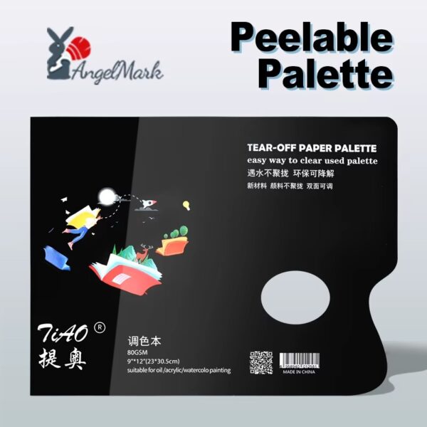 Peelable palette Tear Off Paper Pallette