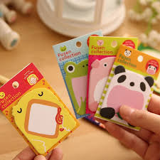 6-36Pcs Mini Cartoon Sticky Note Children Stationery gifts School Prize Kids Birthday Party Favours Goodie Bag